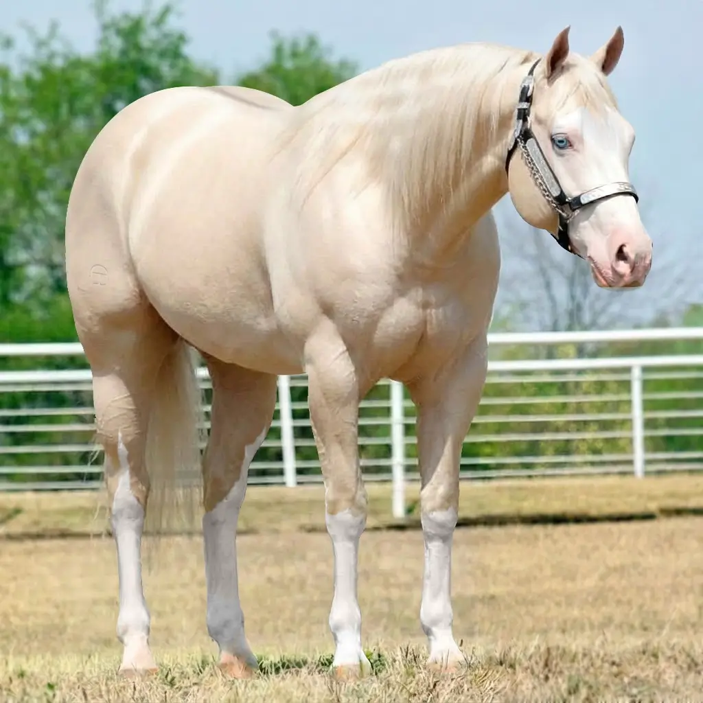 Splash White Dun Cremelo